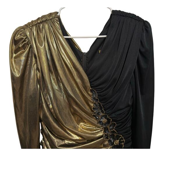 80’s Vintage Filigree LTD Collection Dress Women’s size 16 - Picture 3 of 12